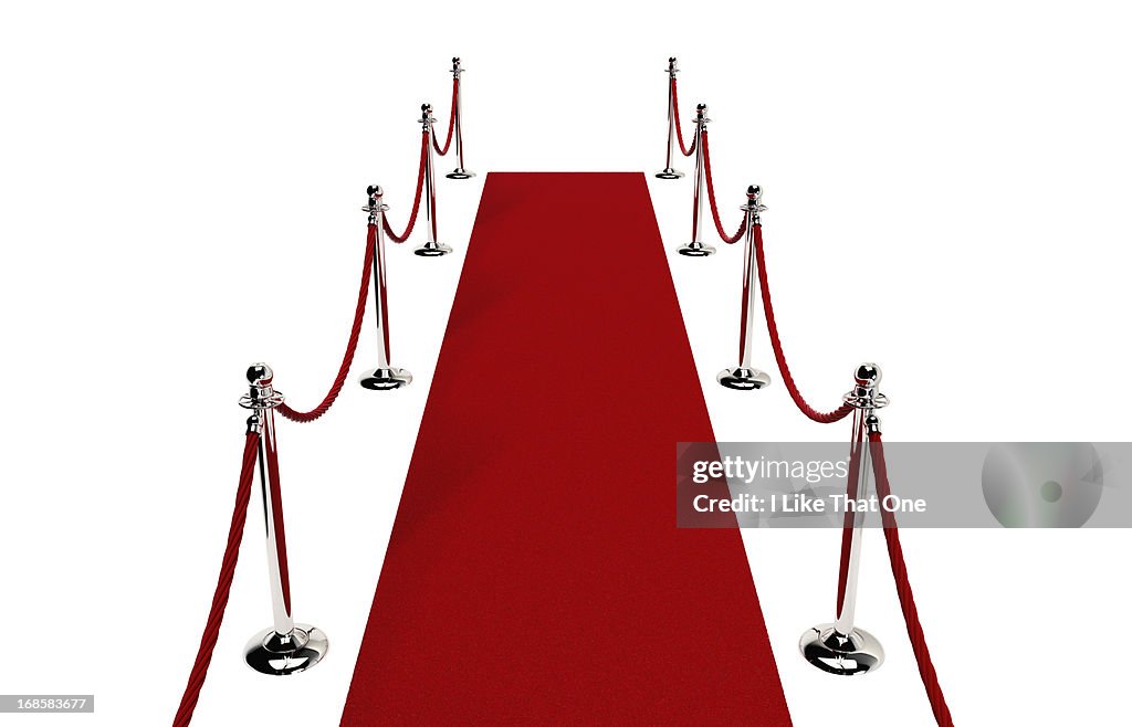 Path of Red carpet & Red rope