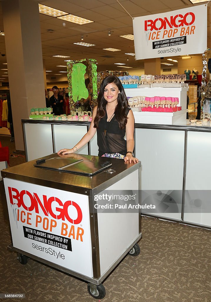 Lucy Hale Kicks Off Summer At Sears Showcasing Bongo's New Summer Trends