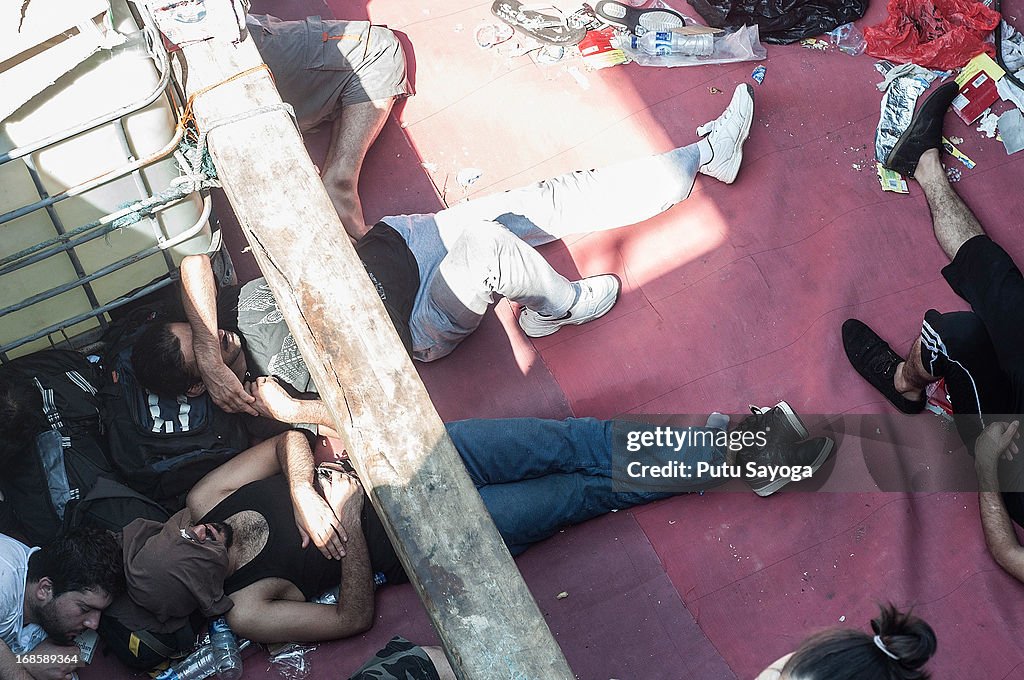 Asylum Seeker Boat Seized In Bali