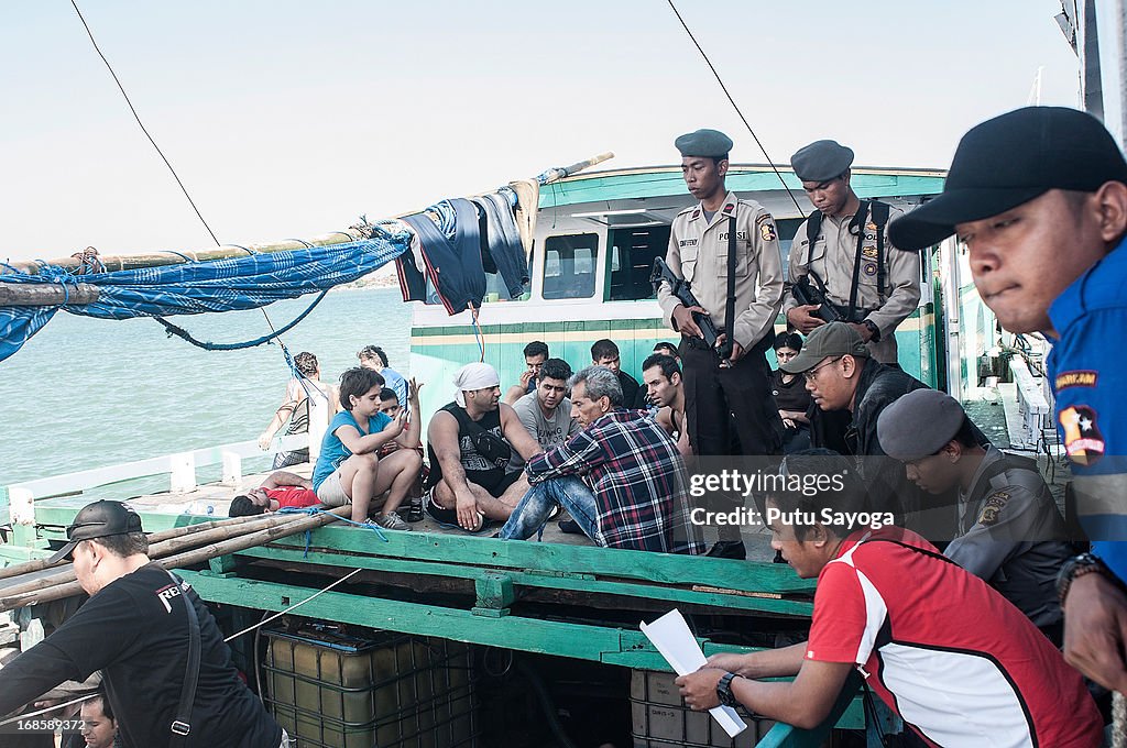 Asylum Seeker Boat Seized In Bali