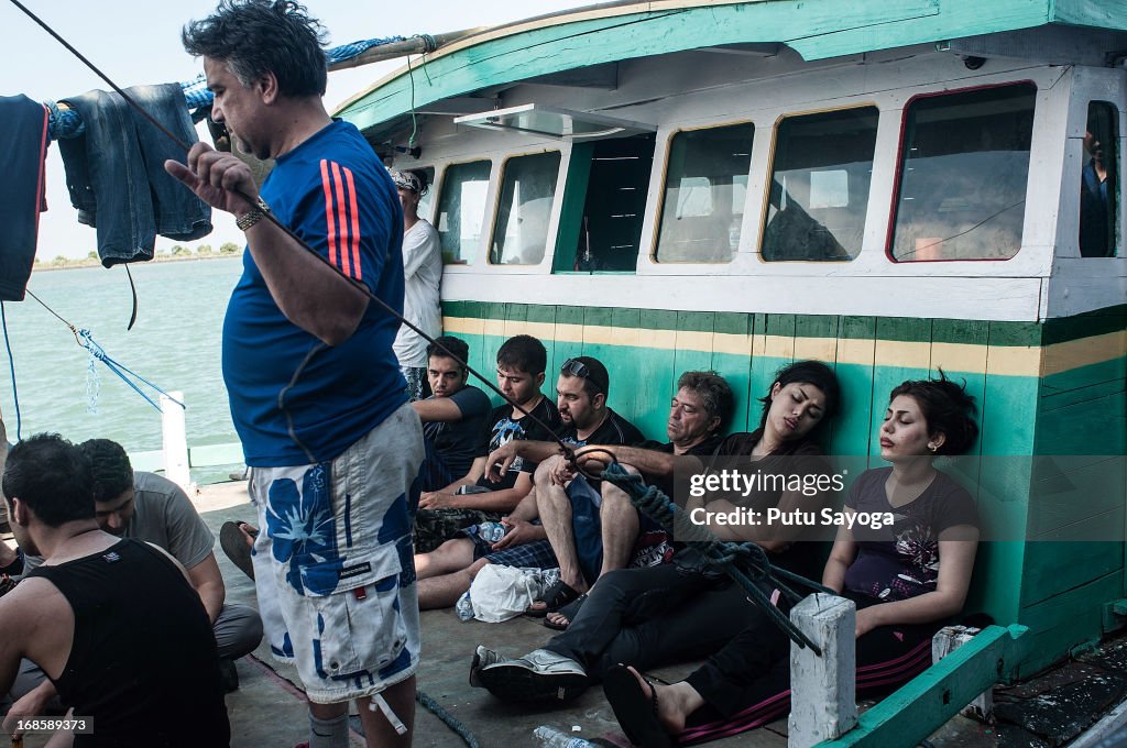 Asylum Seeker Boat Seized In Bali