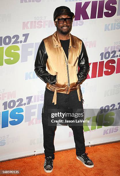 Will.i.am attends 102.7 KIIS FM's Wango Tango at The Home Depot Center on May 11, 2013 in Carson, California.