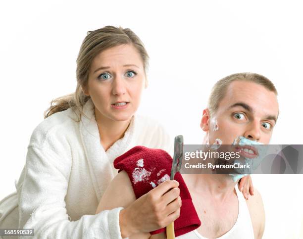 Shaving Injury Photos and Premium High Res Pictures - Getty Images