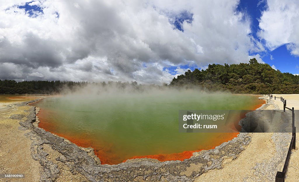 Champagne Pool, New Zealand