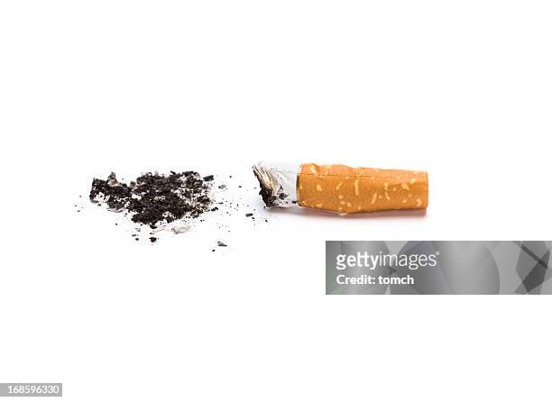cigarette butt - ash bildbanksfoton och bilder