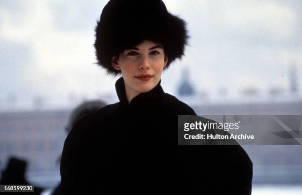 Liv Tyler in a scene from the film 'Onegin', 1999.