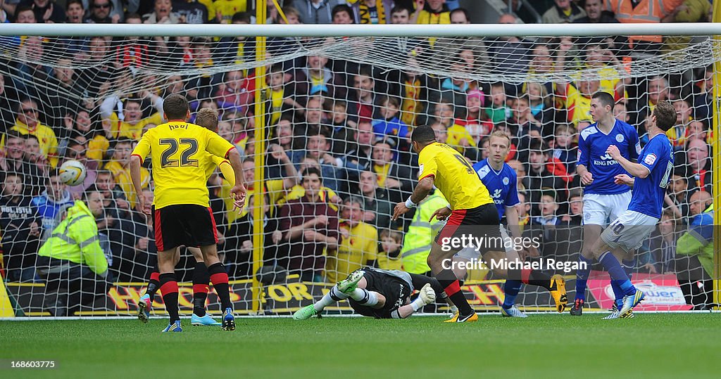 Watford v Leicester City - npower Championship Play Off Semi Final: Second Leg