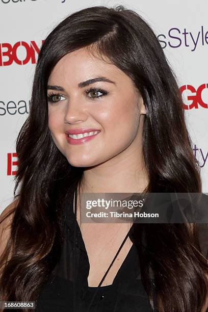 Actress Lucy Hale kicks off summer at Sears showcasing Bongo's new summer trends on May 11, 2013 in North Hollywood, California.