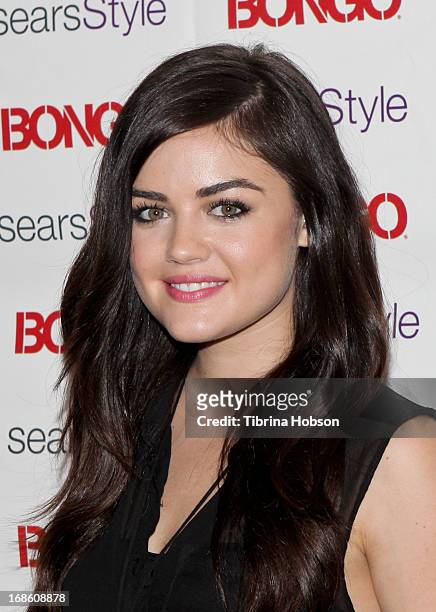 Actress Lucy Hale kicks off summer at Sears showcasing Bongo's new summer trends on May 11, 2013 in North Hollywood, California.