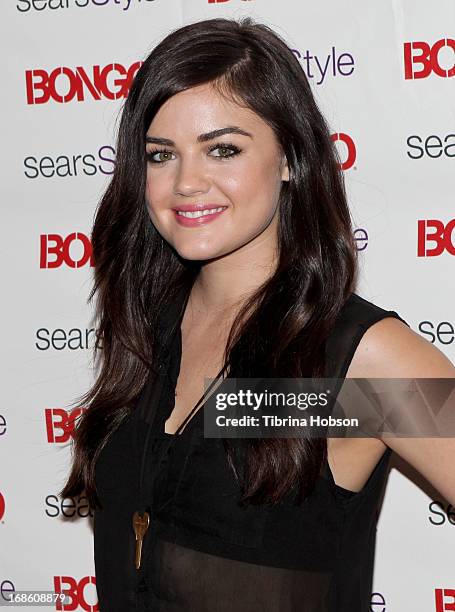 Actress Lucy Hale kicks off summer at Sears showcasing Bongo's new summer trends on May 11, 2013 in North Hollywood, California.