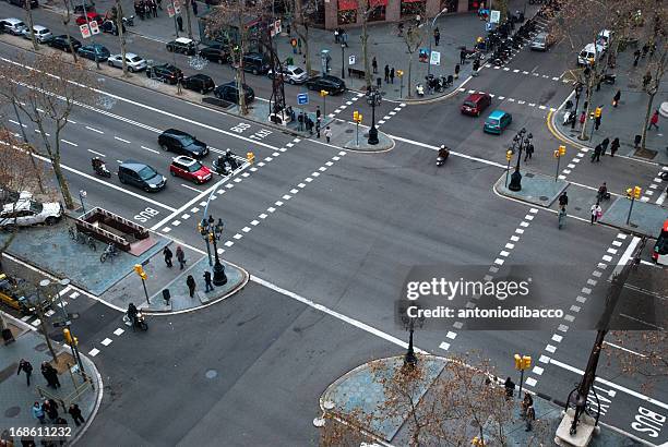 wait for your turn - parked cars bildbanksfoton och bilder