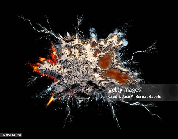 Silver Incendiary 814 Gold Molecule Stock Photos, High-Res Pictures, and Images - Getty ...