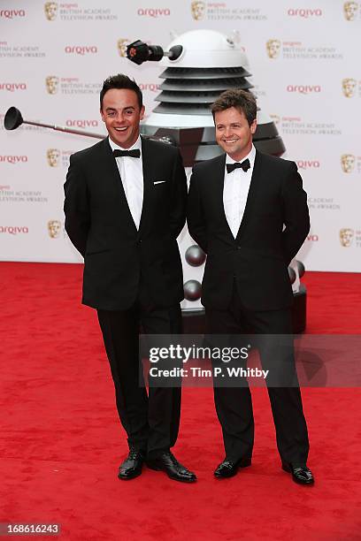 Ant and Dec attends the Arqiva British Academy Television Awards 2013 at the Royal Festival Hall on May 12, 2013 in London, England.