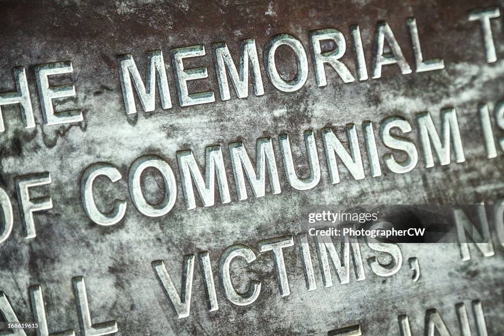 Monumento a las víctimas del comunismo