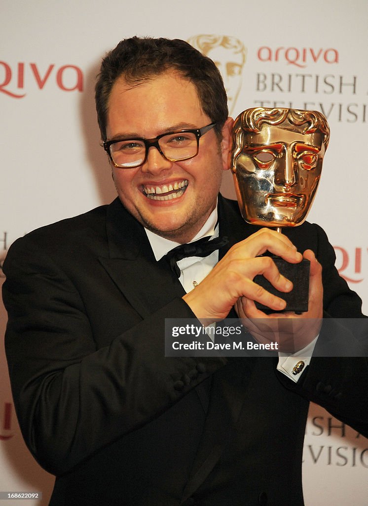 Arqiva British Academy Television Awards 2013 - Press Room