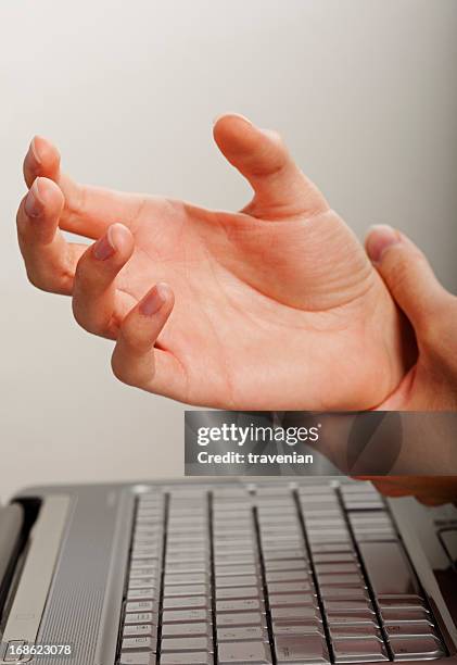 carpal tunnel syndrome - wrist stock pictures, royalty-free photos & images