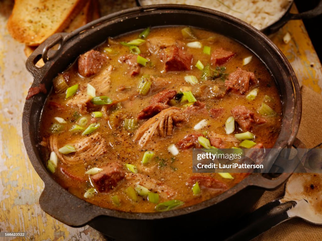 Chicken and Sausage Gumbo