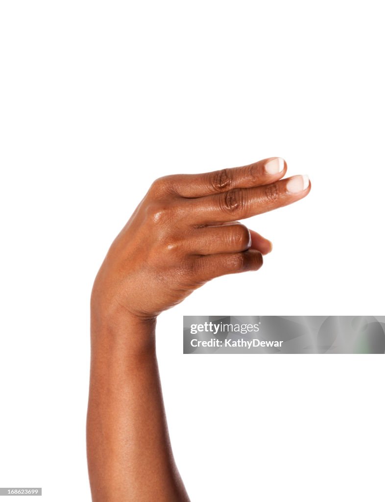 Letter H in American Sign Language