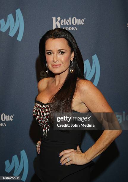 Kyle Richards attends the 24th Annual GLAAD Media Awards at the Hilton San Francisco - Union Squareon May 11, 2013 in San Francisco, California.