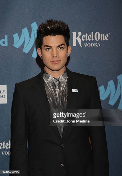 Adam Lambert attends the 24th Annual GLAAD Media Awards at the Hilton San Francisco - Union Square on May 11, 2013 in San Francisco, California.
