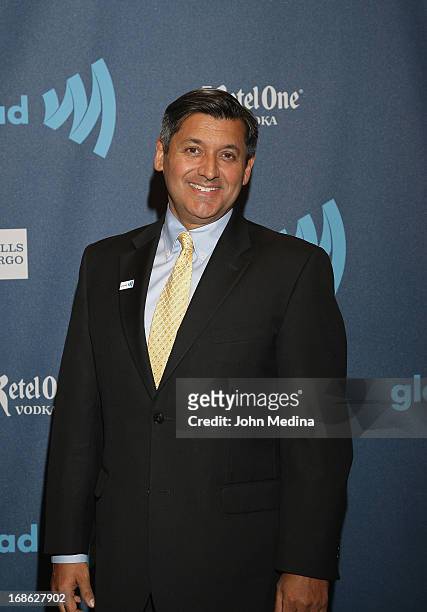 City of San Francisco Treasurer Jose Cisneros attends the 24th Annual GLAAD Media Awards at the Hilton San Francisco - Union Square on May 11, 2013...