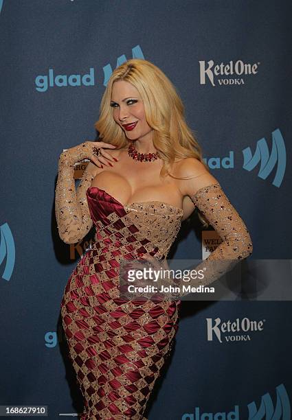 Cassandra Cass attends the 24th Annual GLAAD Media Awards at the Hilton San Francisco - Union Square on May 11, 2013 in San Francisco, California.