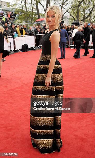 Laura Whitmore attends the Arqiva British Academy Television Awards 2013 at the Royal Festival Hall on May 12, 2013 in London, England.