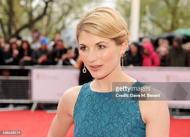 Jodie Whittaker attends the Arqiva British Academy Television Awards 2013 at the Royal Festival Hall on May 12, 2013 in London, England.
