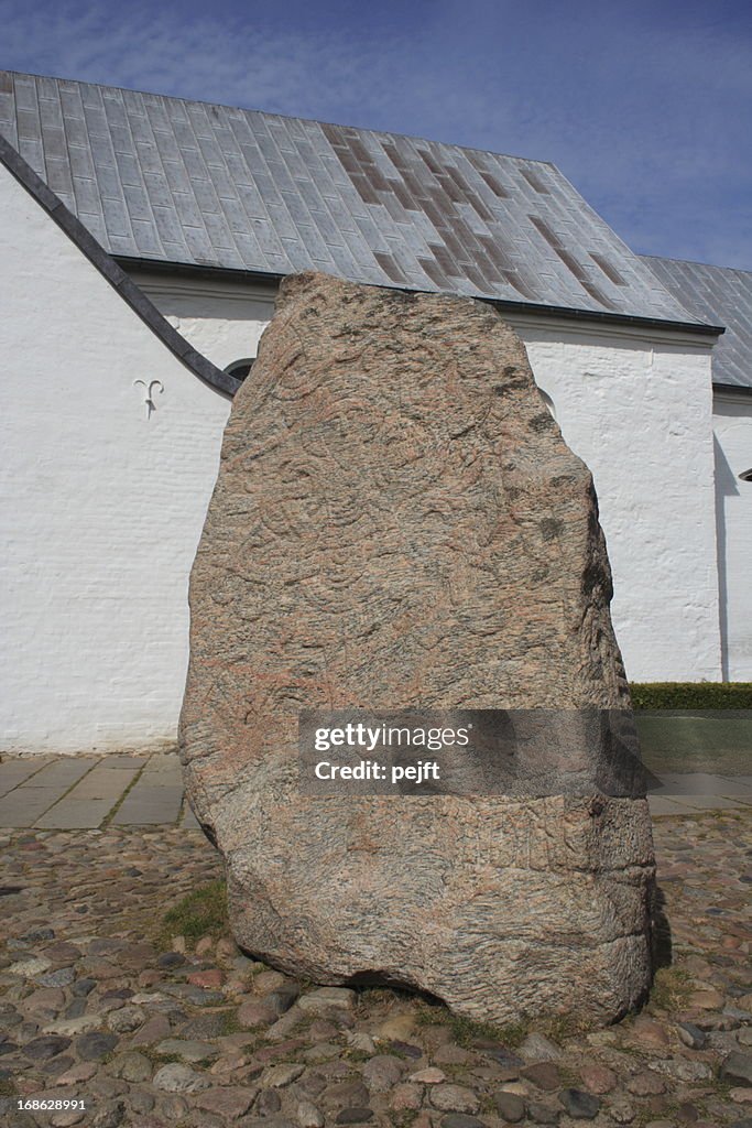UNESCO World Heritage Denmark's birth certificate the Jelling Runic stone