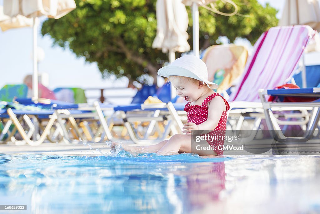 Spaß im Pool