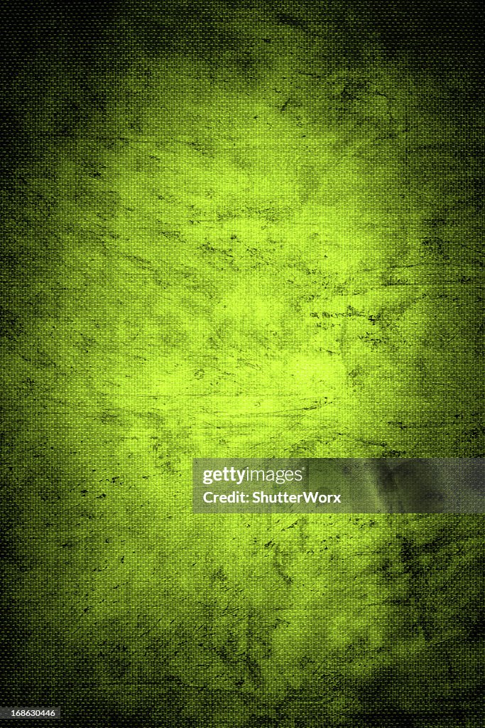 Green Woven Canvas Background