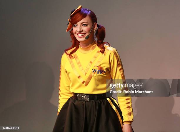 Emma Watkins of The Wiggles performs at Apple Store Soho on May 12, 2013 in New York City.