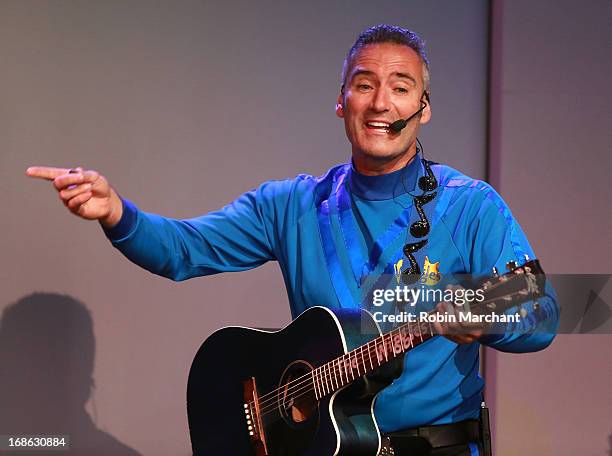 Anthony Field of The Wiggles performs at Apple Store Soho on May 12, 2013 in New York City.