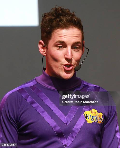 Lachlan Gillespie of The Wiggles performs at Apple Store Soho on May 12, 2013 in New York City.