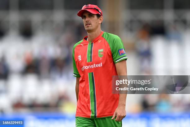 Chris Wright of Leicestershire during the Metro Bank One Day Cup Final between Leicestershire Foxes and Hampshire at Trent Bridge on September 16,...