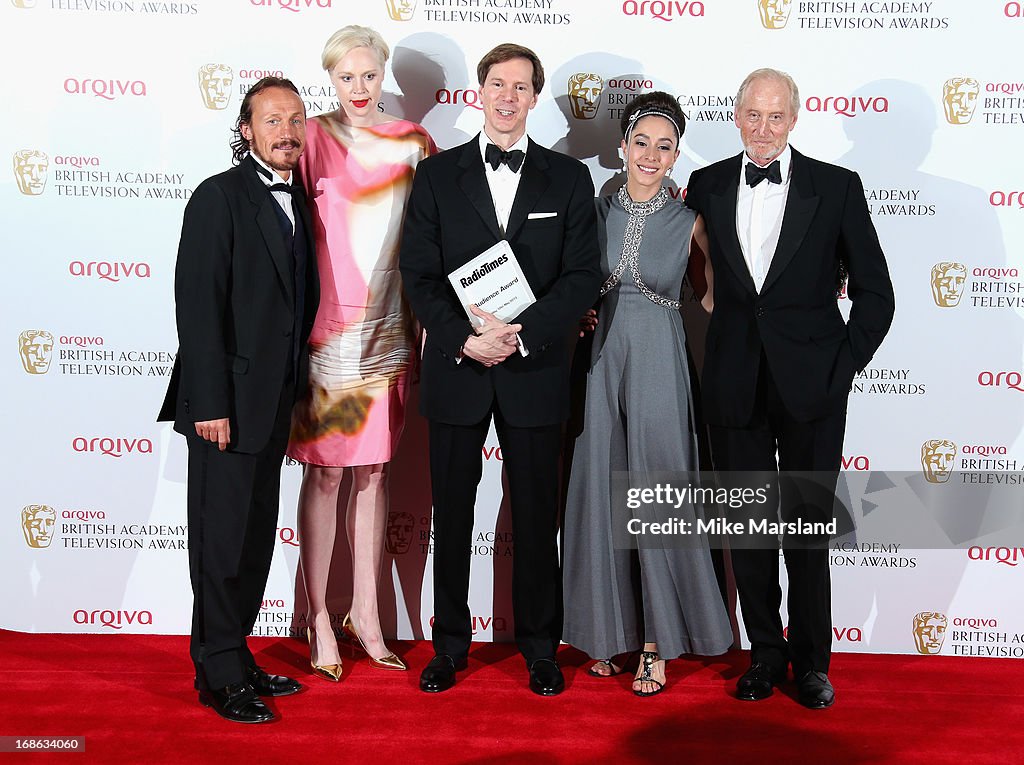 Arqiva British Academy Television Awards 2013 - Press Room