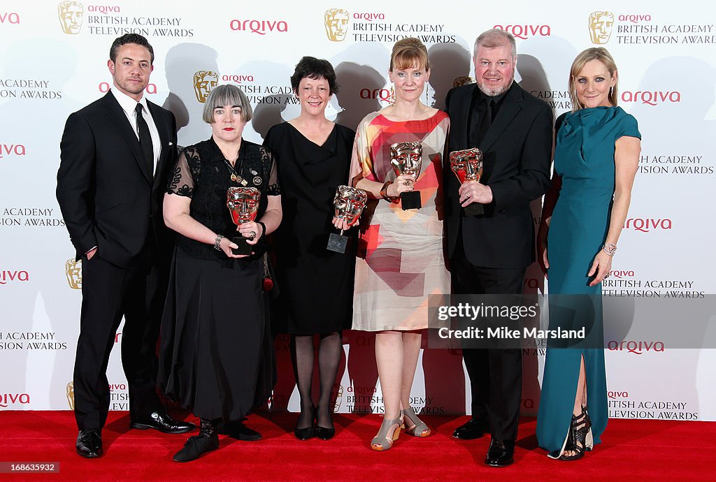 Arqiva British Academy Television Awards 2013 - Press Room