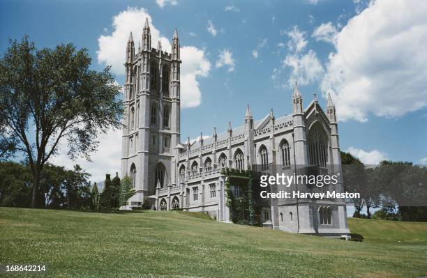Trinity College Chapel, Hartford, Connecticut, circa 1962.