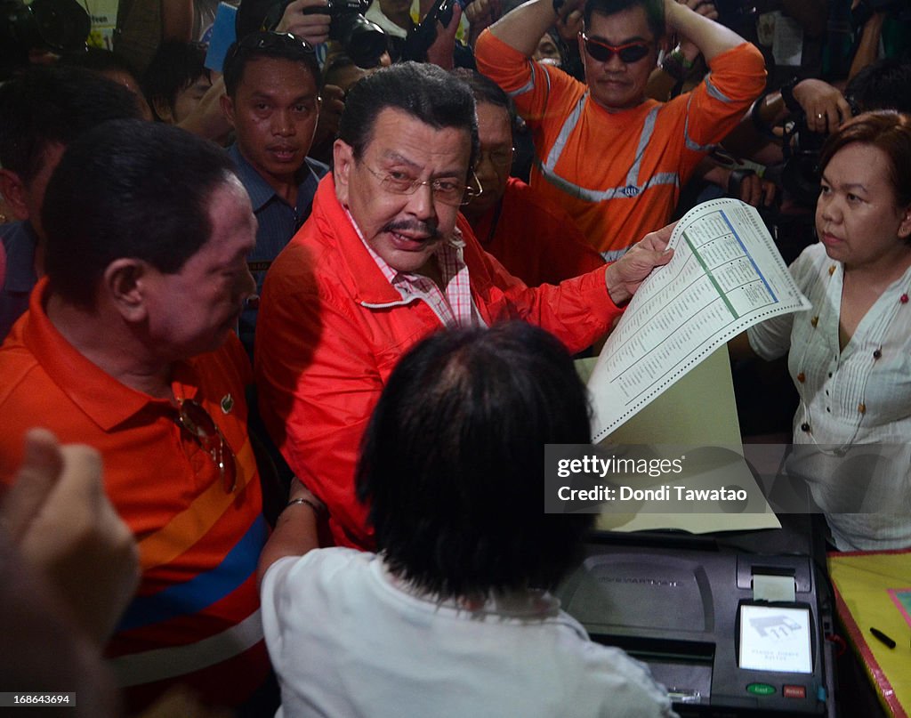 Filipinos Cast Their Votes Ahead Of Midterm Elections