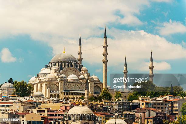 il rustem pasha moschea - moschea foto e immagini stock