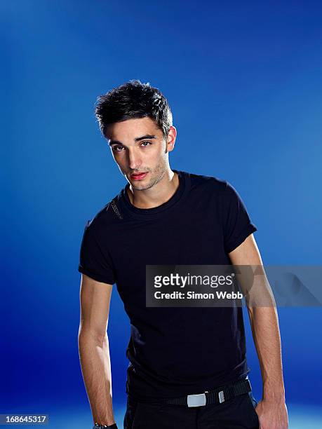 Member of boy band The Wanted, Tom Parker is photographed for their Arena Tour Programme on January 11, 2012 in London, England.