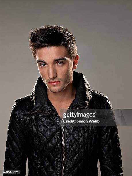 Member of boy band The Wanted, Tom Parker is photographed for their Arena Tour Programme on January 11, 2012 in London, England.