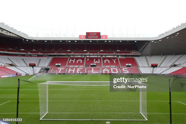 General View of The Stadium of Light during the Sky Bet Championship match between Sunderland and Cardiff City at the Stadium Of Light, Sunderland on...