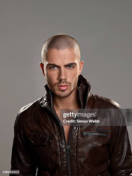 Member of boy band The Wanted, Max George is photographed for their Arena Tour Programme on January 11, 2012 in London, England.