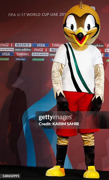 Shaqran, the mascot of the FIFA U-17 World Cup UAE 2013 tournament,... News Photo - Getty Images Shaqran, the mascot of the FIFA U-17 World Cup UAE 2013 tournament,... News Photo - Getty Images