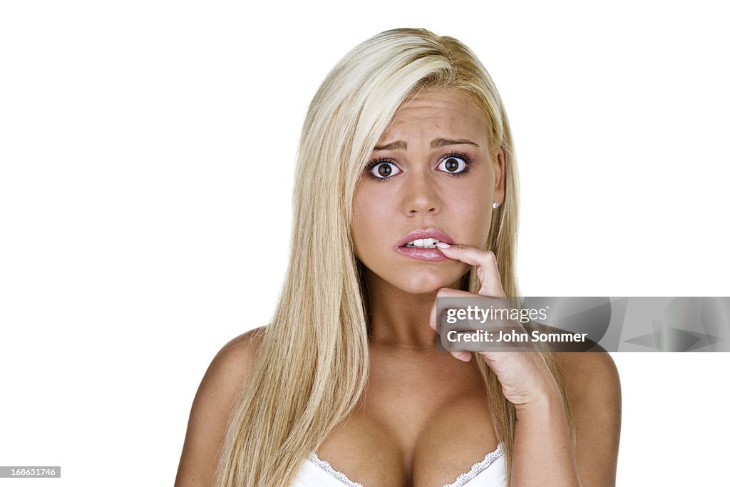 Worried woman