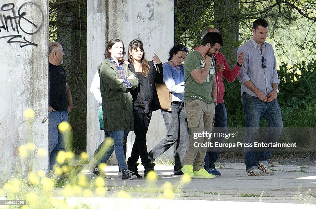 Penelope Cruz Sighting In Madrid - April 20, 2013