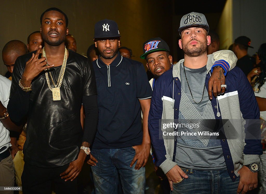 Meek Mill And DJ Drama Birthday Celebration