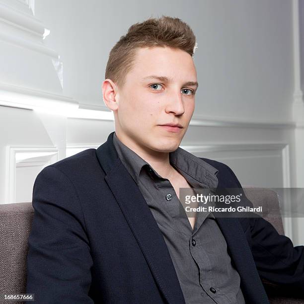 Actor Ernst Umhauer is photographed for Self Assignment on April 18, 2013 in Rome, Italy.