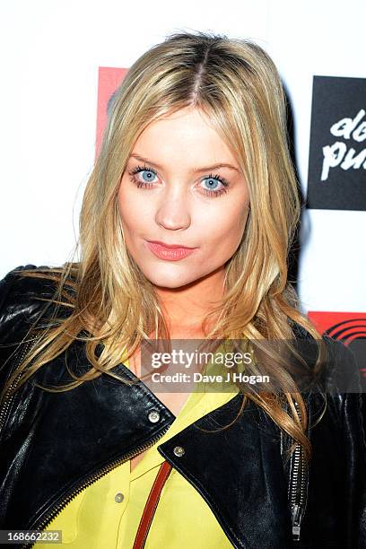 Laura Whitmore attends a listening party for Daft Punk's new album 'Random Access Memories' at The Shard on May 13, 2013 in London, England.